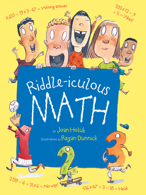 Cover image for Riddle-iculous Math